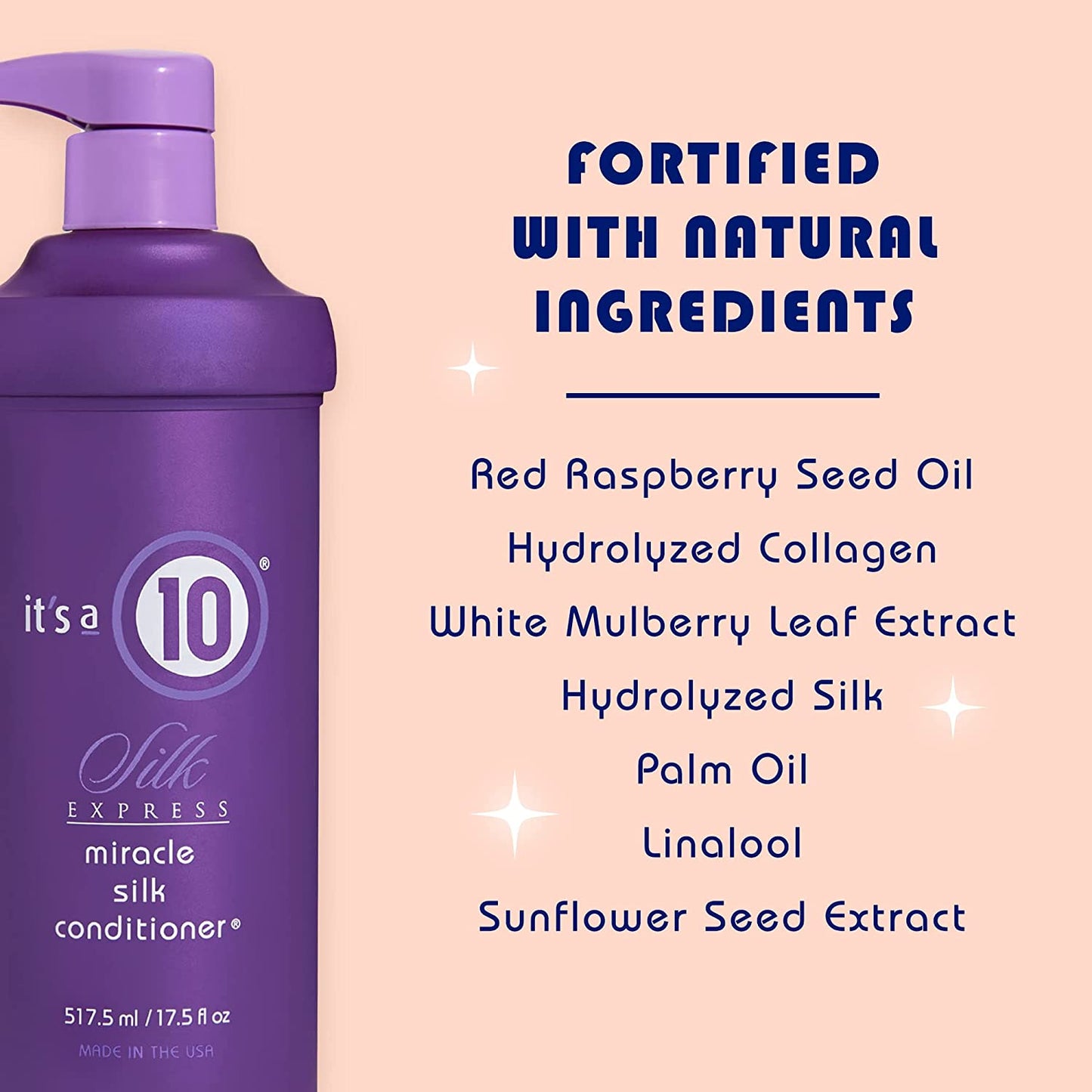 It'S a 10 Haircare Silk Express Miracle Silk Conditioner, 17.5 Fl. Oz. Health & Beauty > Personal Care > Hair Care It's a 10 Haircare   