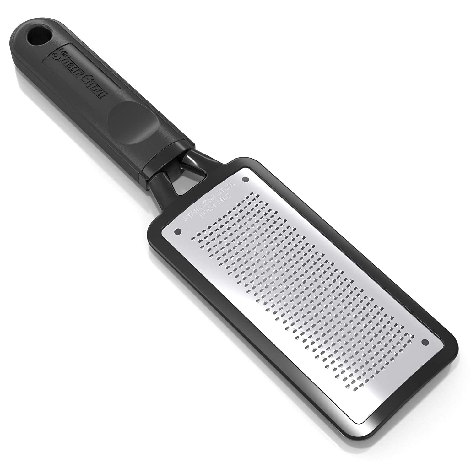 Shearguru Premium Curved Pedicure Foot Rasp & Scrubber - Micro-Cuts Dead Skin and Calluses into Powder - Best Foot Care Pedicure Grater/Metal Surface Tool to Remove Hard Heel Skin- Callous Removers Health & Beauty > Personal Care > Foot Care ShearGuru   