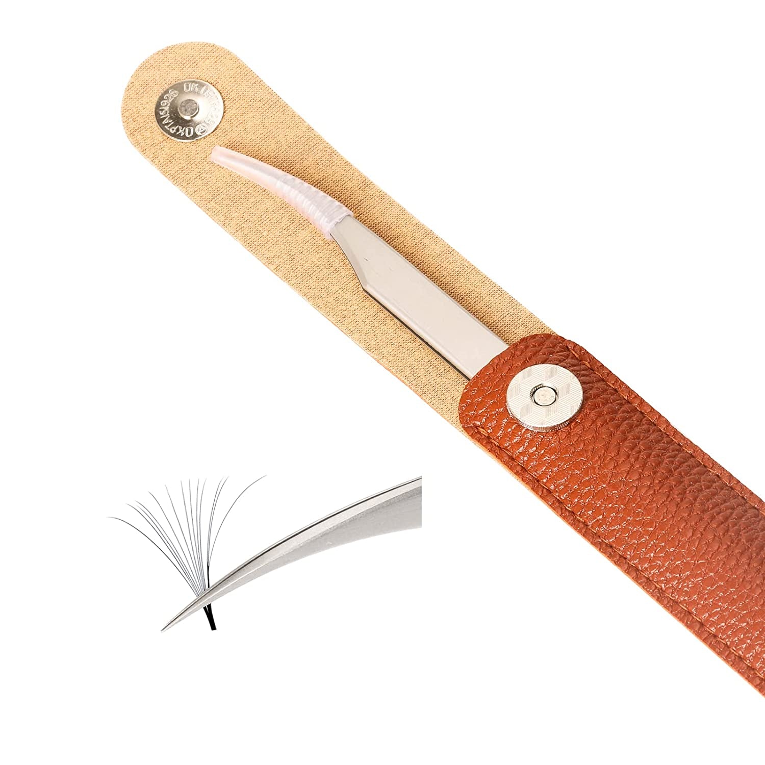 Eyelash Extension Supplies Acrylic Lashes-Holder Pad Eye Individual Lashes Makeup Tools Palette 1Pcs Lash Extension Glue Pallet Holder Card Professional Salon Use by GEMERRY Health & Beauty > Personal Care > Cosmetics > Cosmetic Tools > Makeup Tools GEMERRY Dolphin Tweezer  