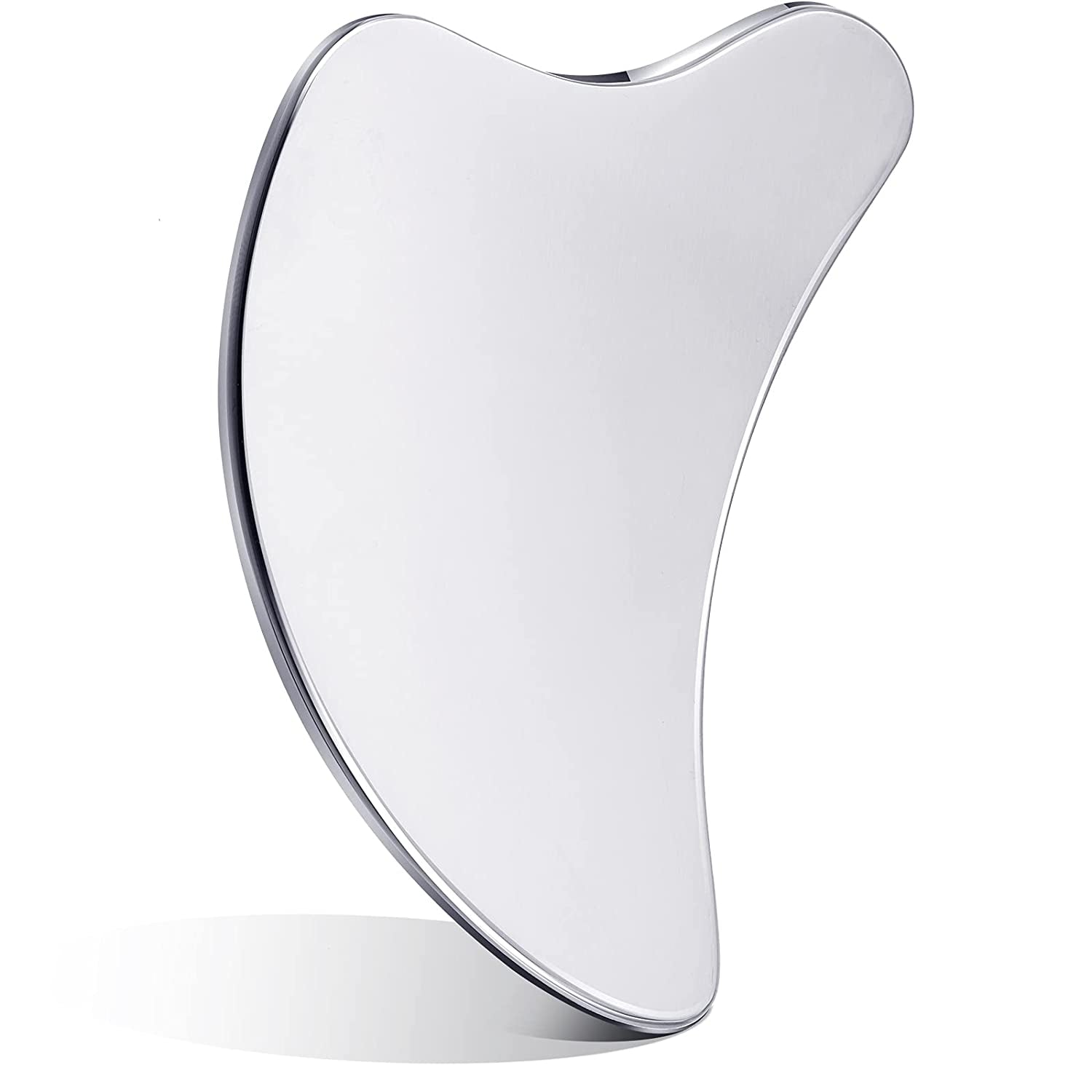 Nuanchu Guasha Tool for Face Stainless Steel Gua Sha Facial Tools Metal Gua Sha Tighten Skin Care Tools Massage Beauty Tool for Body Eyes Neck Massager with Travel Pouch (Claw Style) Health & Beauty > Personal Care > Cosmetics > Cosmetic Tools > Skin Care Tools Nuanchu Dolphin Shape  
