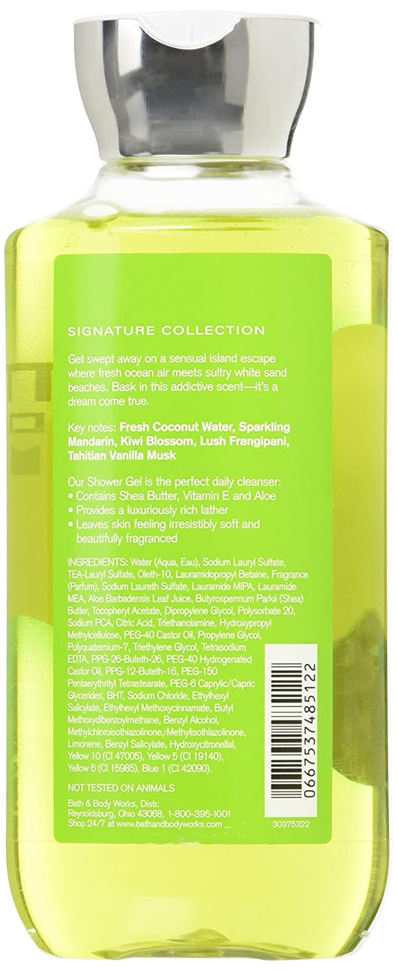 Bath & Body Works Signature Shower Gel 10Oz Tahiti Island Dream Health & Beauty > Personal Care > Cosmetics > Bath & Body Bath & Body Works   