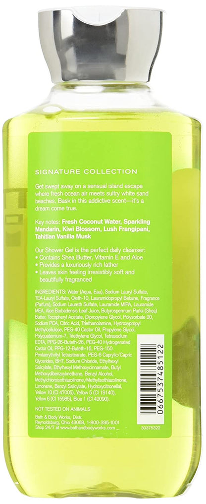 Bath & Body Works Signature Shower Gel 10Oz Tahiti Island Dream Health & Beauty > Personal Care > Cosmetics > Bath & Body Bath & Body Works   