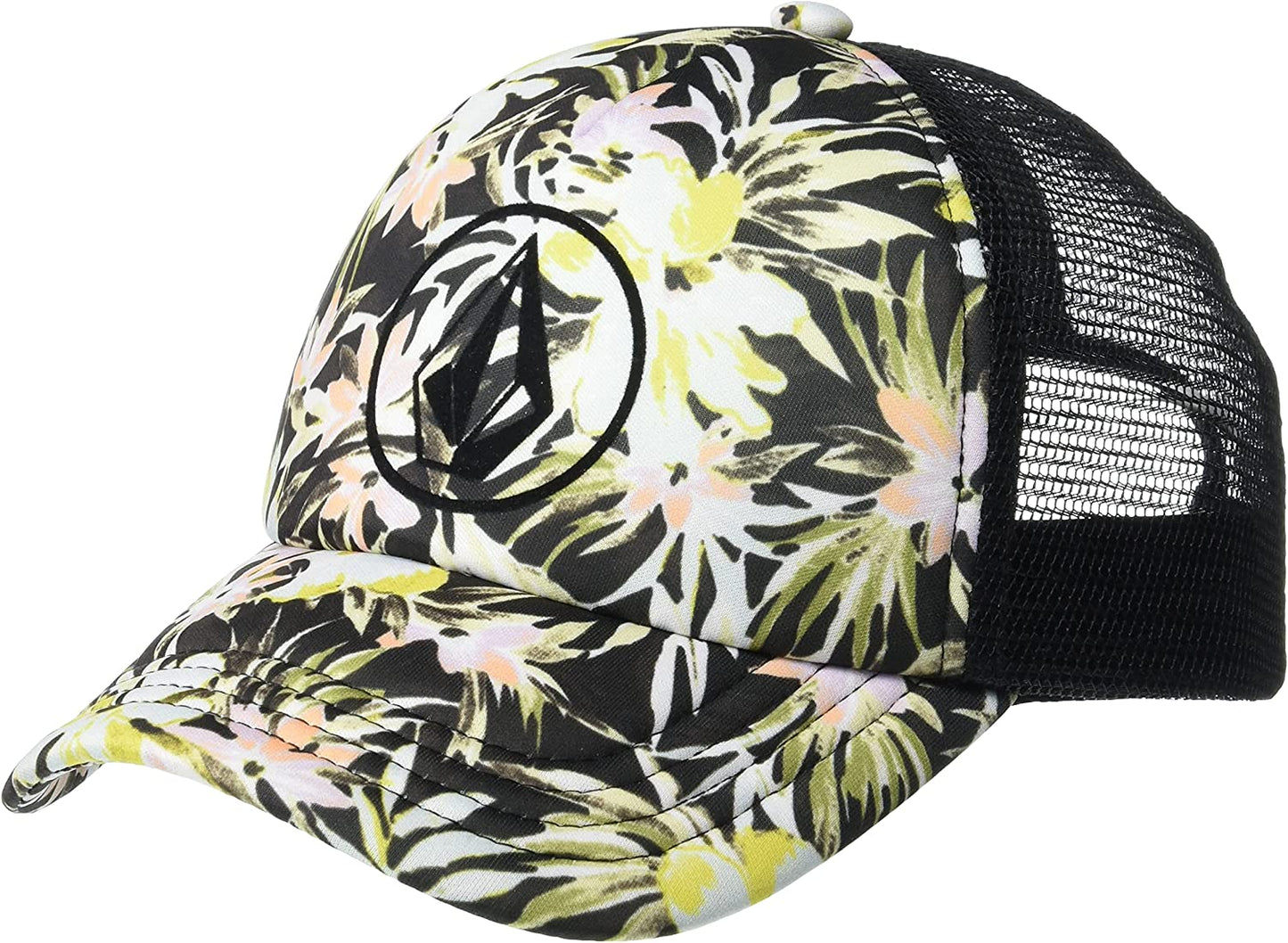Volcom Women'S into Paradise Trucker Foam Snapback Hat Apparel & Accessories > Clothing Accessories > Hats Volcom Lime One Size 