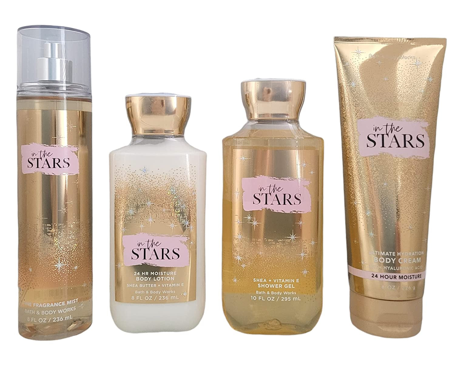 Bath and Body Works in the STARS Gift Set - Body Lotion - Body Cream - Fragrance Mist & Shower Gel - New Fragrance Health & Beauty > Personal Care > Cosmetics > Bath & Body Bath & Body Works   