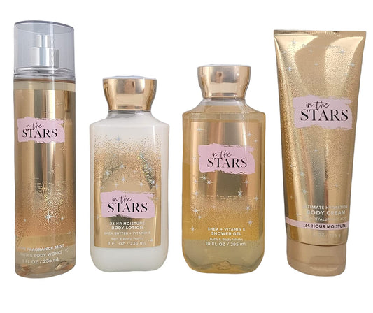 Bath and Body Works in the STARS Gift Set - Body Lotion - Body Cream - Fragrance Mist & Shower Gel - New Fragrance Health & Beauty > Personal Care > Cosmetics > Bath & Body Bath & Body Works   
