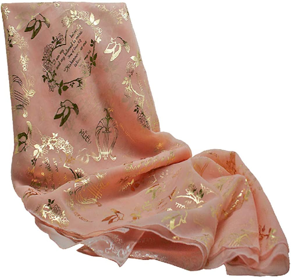 Biblical World My Beloved Scripture Scarf for Woman, 100% Polyester 20 X 60 Inches Apparel & Accessories > Clothing Accessories > Scarves & Shawls Biblical World Peach  