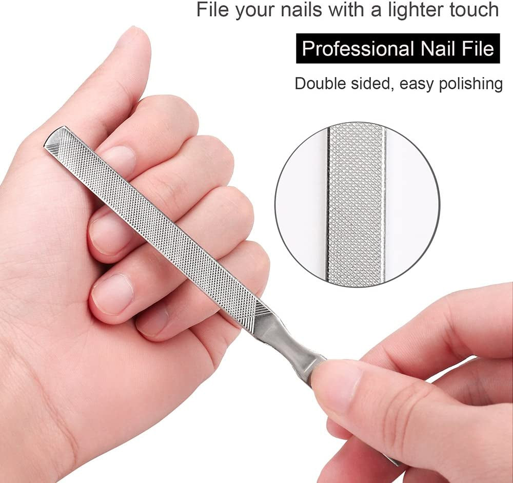 Bcabo Upgraded 8Pcs/Set Ingrown Toenail Tools Kit, Premium Nail Treatment Foot Tool, Ingrown Toenail Removal Correction Clippers, Surgery Grade Ingrown Toe Nail File Lifter, Professional Pedicure Tool Health & Beauty > Personal Care > Cosmetics > Cosmetic Tools > Nail Tools Bcabo   