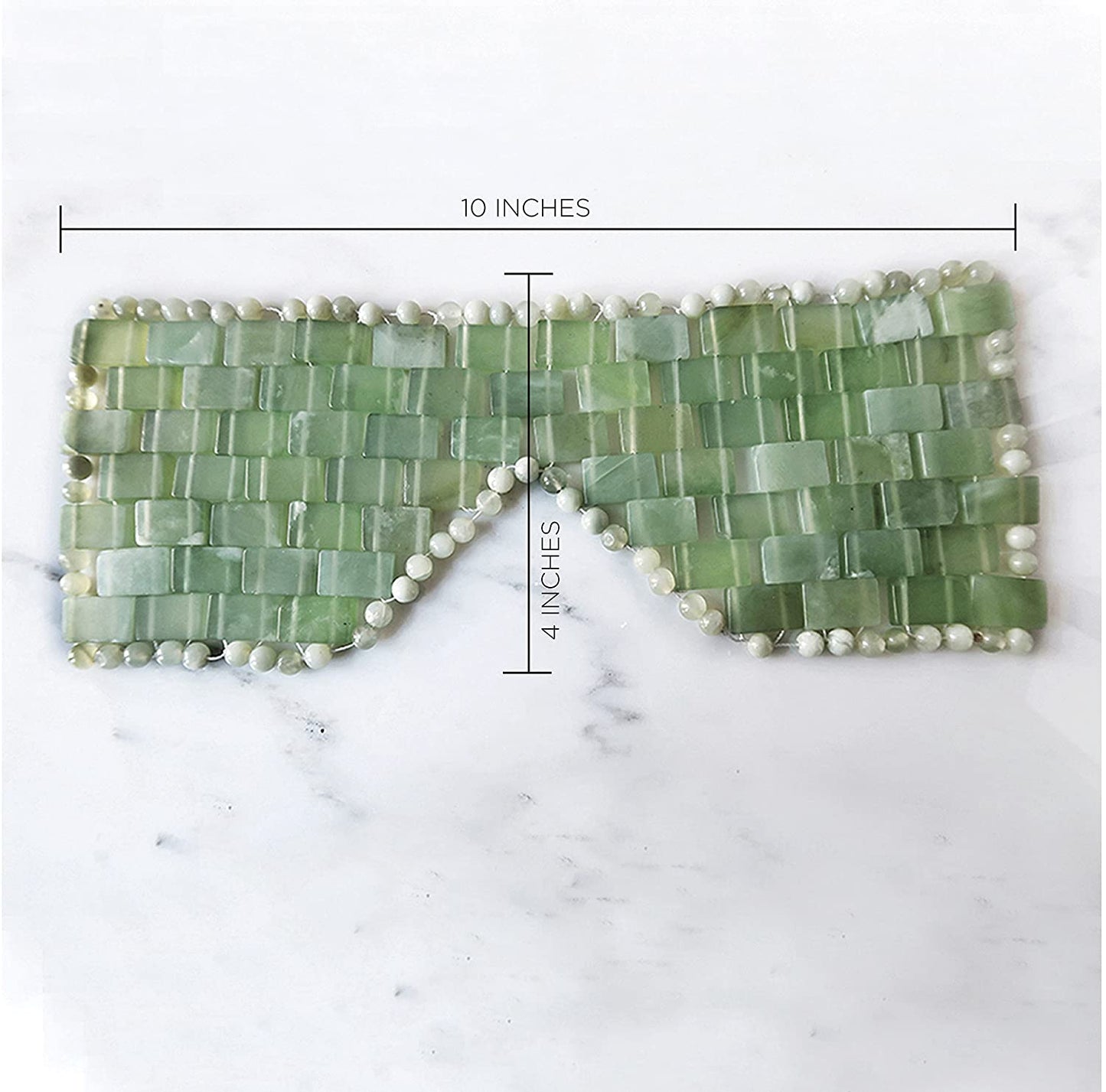 Gingerchi Natural 100% Jade Stones Anti-Aging Facial Sleeping Eye Mask Hot or Cold Therapy Blindfold for Puffy Eyes, Dark Circles Headache, Migraine Relief and Soothe Eye Fatigue Beauty Skincare Massage Tool Remove Wrinkles Health & Beauty > Personal Care > Cosmetics > Cosmetic Tools > Skin Care Tools Ginger Chi   
