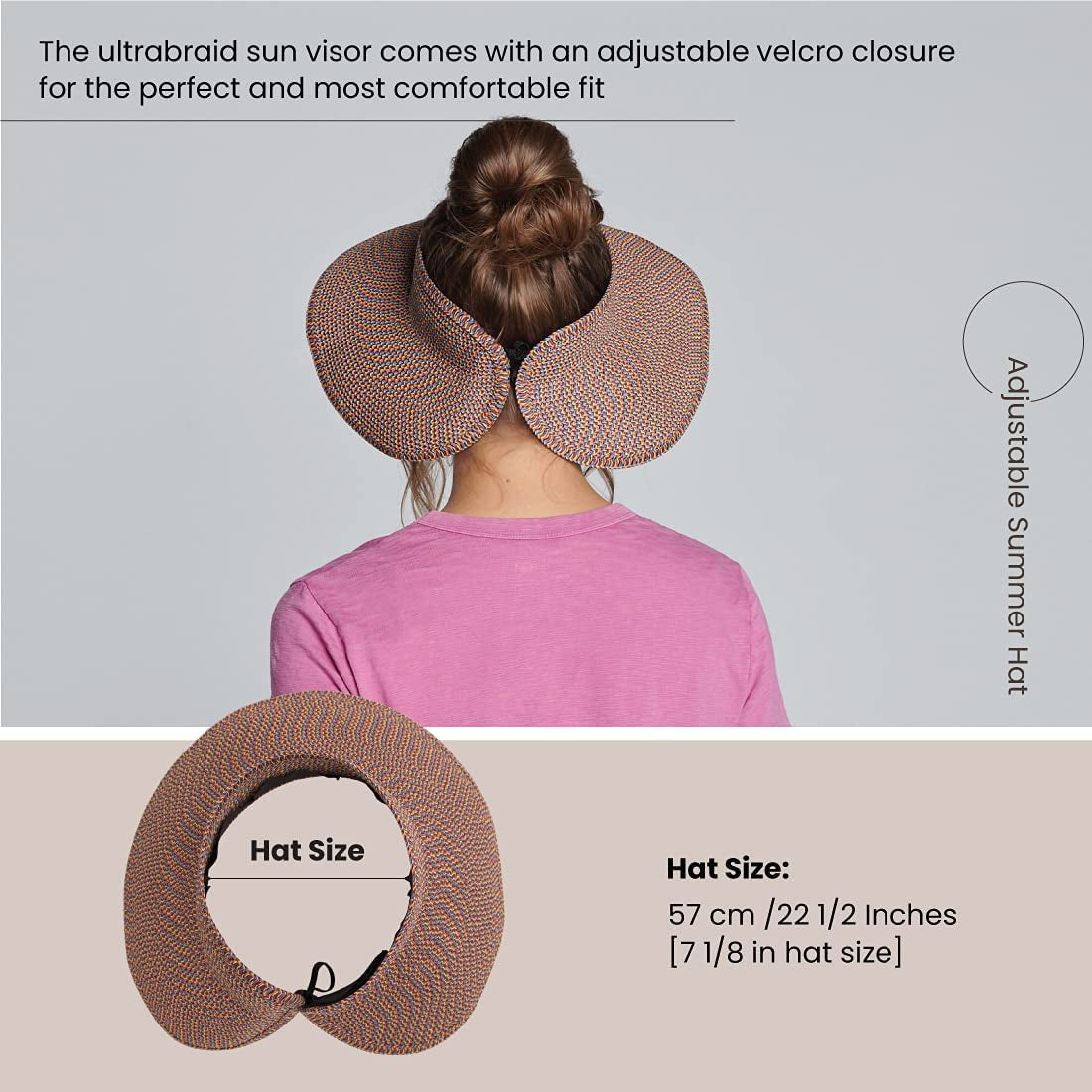 San Diego Hat Co. Women'S Visor Apparel & Accessories > Clothing Accessories > Hats San Diego Hat Co.   