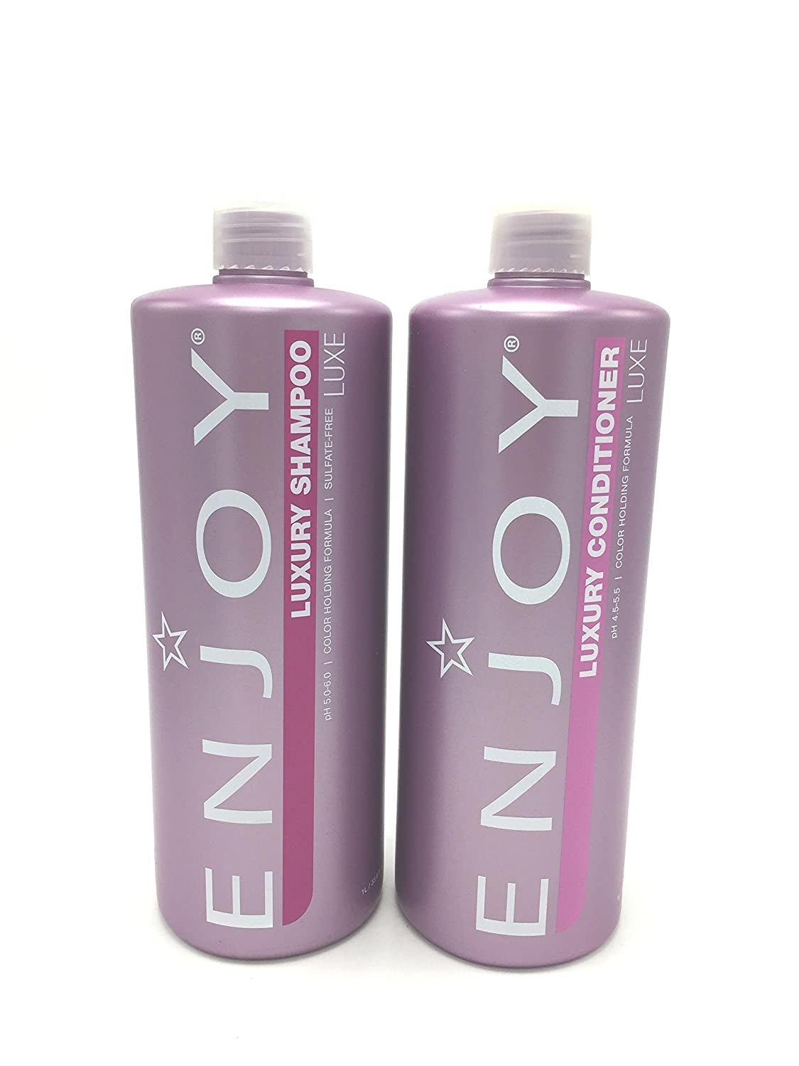 Enjoy Hair Care - 33.8 Ounce Luxury Duo Shampoo and Conditioner Duo Health & Beauty > Personal Care > Hair Care Enjoy   