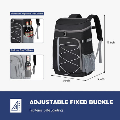 Maelstrom Cooler Backpack,35 Can Backpack Cooler Leakproof,Insulated Soft Cooler Bag,Camping Cooler,Beach Cooler,Ice Chest Backpack,Lightweight Travel Cooler Lunch Backpack for Hiking,Shopping Apparel & Accessories > Jewelry > Bracelets Maelstrom   