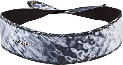 Halo Headband Halo I- Custom Fit- Tie Sweatband Pullover for Men and Women, No Slip with Moisture Wicking Dryline Fabric Apparel & Accessories > Clothing Accessories > Bandanas & Headties Halo Headband STORM  