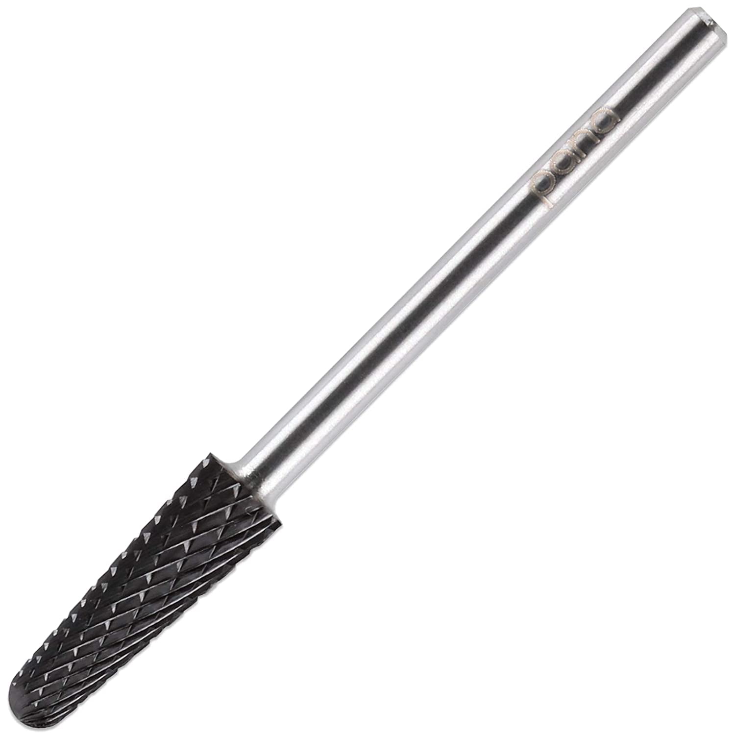 USA PANA Professional 3/32" Shank Size - Cone Shape Carbide Bit - Nail Drill Bit for Manicure Pedicure Tools Dremel Machine - Gold, Silver (Extra Fine, Silver) Health & Beauty > Personal Care > Cosmetics > Cosmetic Tools > Nail Tools PANA DLC Black Coarse 