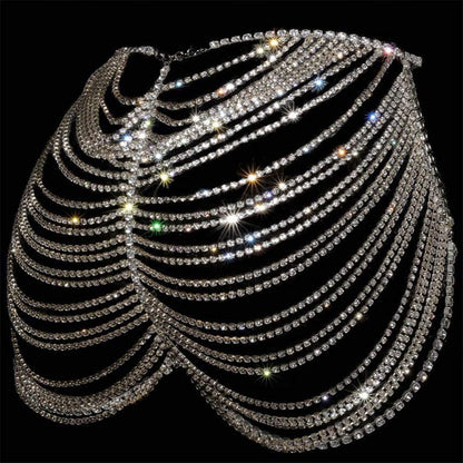 STONEFANS Crystal Body Chain Jewelry for Women Sexy Panties Rhinestone G String Thong Crystal Lingerie Belly Chain Waist Underwear Apparel & Accessories > Jewelry > Body Jewelry STONEFANS   