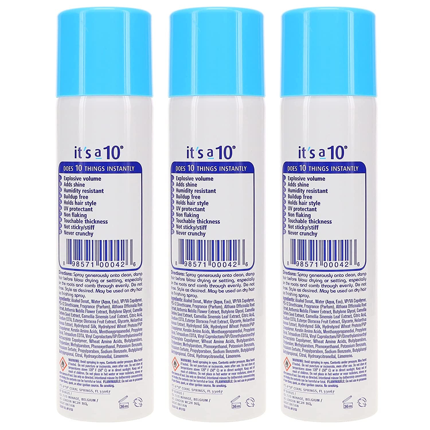 It'S a 10 Haircare Miracle Blowdry Volumizer, 6 Fl. Oz. (Pack of 3) Health & Beauty > Personal Care > Hair Care it's a 10   