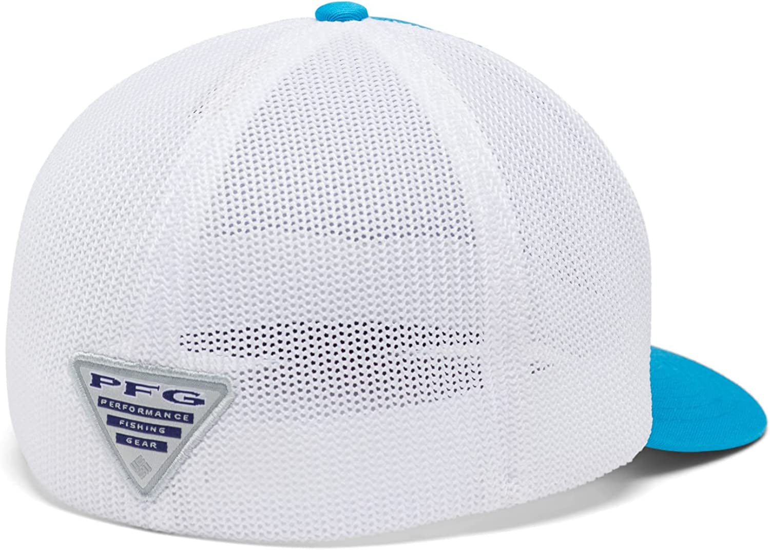 Columbia Women'S PFG Logo Mesh Ball Cap-High Crown Apparel & Accessories > Clothing Accessories > Hats Columbia Compass Blue/Carbon Small-Medium 