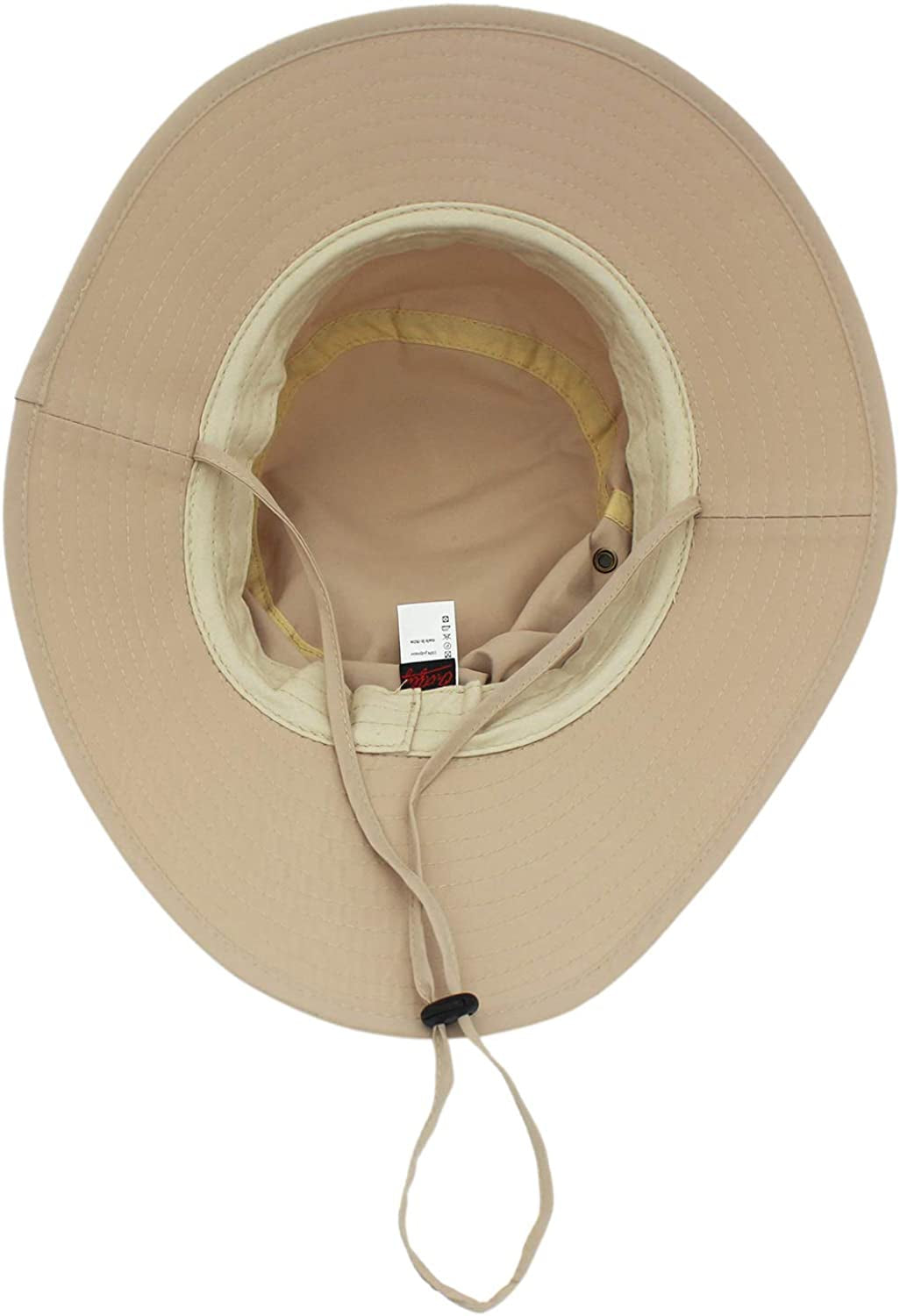 Llmoway Women Lightweight Safari Sun Hat Quick Dry Fishing Hat with Strap Cool Apparel & Accessories > Clothing Accessories > Hats LLmoway   