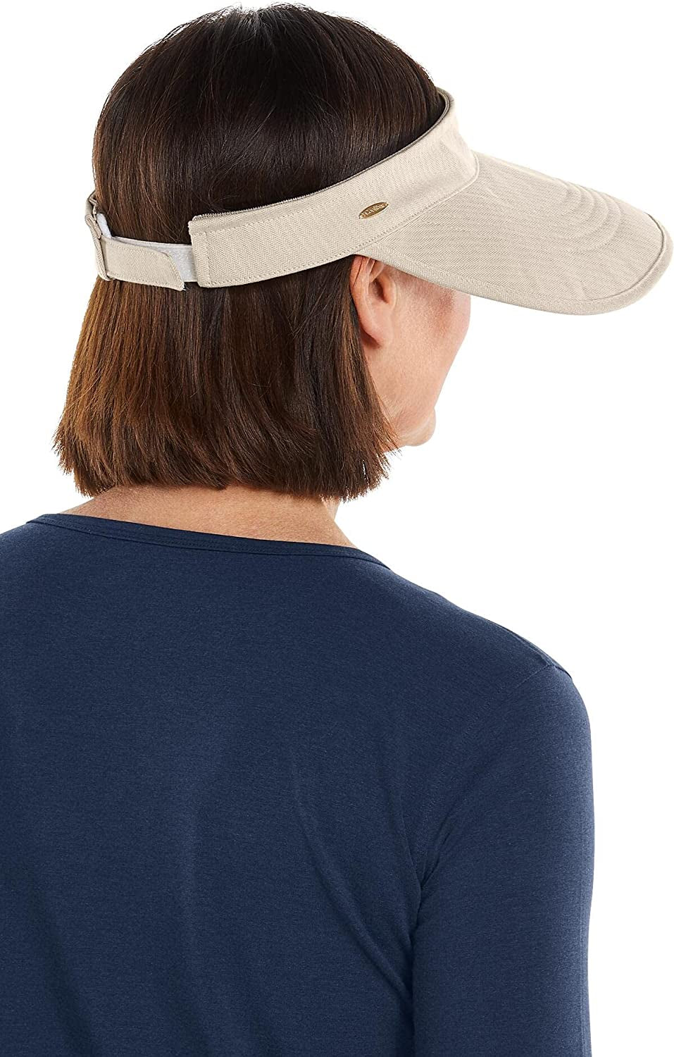 Coolibar UPF 50+ Women'S Bel Aire Zip-Off Sun Visor - Sun Protective Apparel & Accessories > Clothing Accessories > Hats Coolibar   