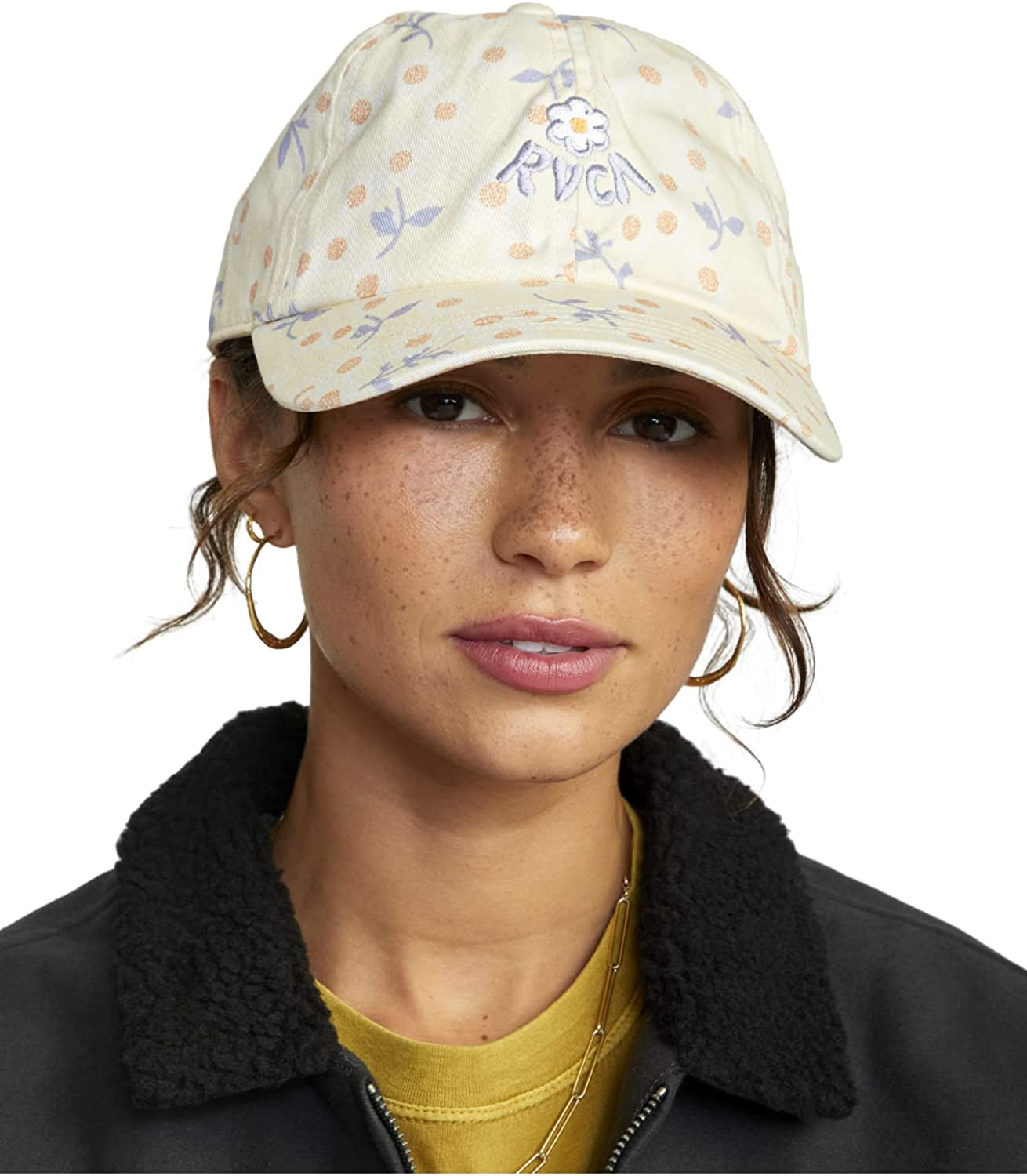 RVCA Women'S Classic Adjustable Dad Hat Apparel & Accessories > Clothing Accessories > Hats RVCA Fields/Afterglow One Size 