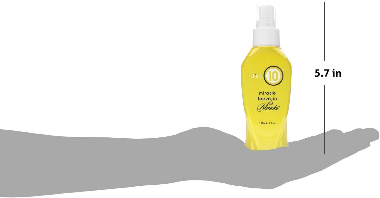 It'S a 10 Haircare Miracle Leave-In for Blondes, 4 Fl. Oz. Health & Beauty > Personal Care > Hair Care It's a 10 Haircare   