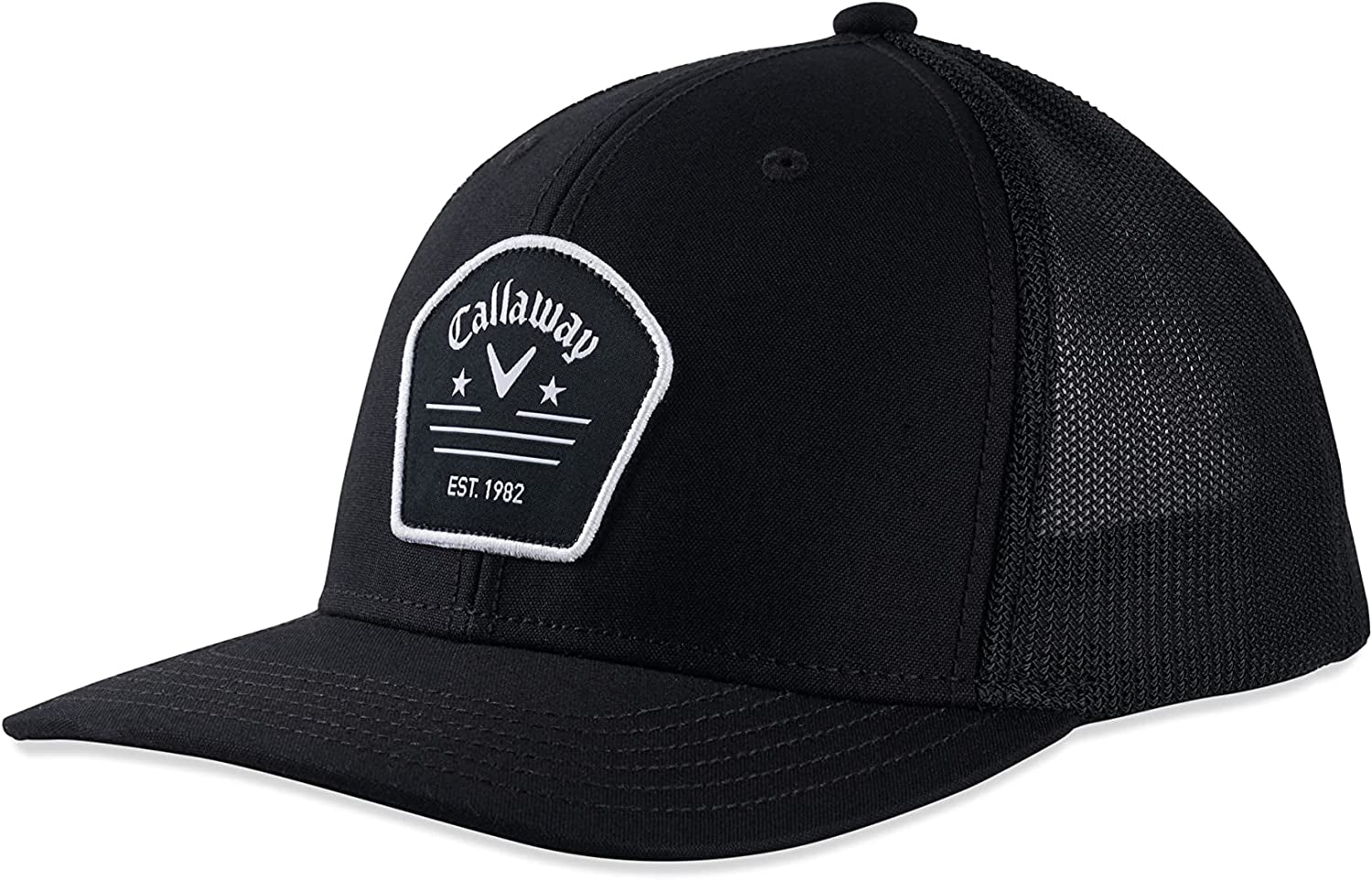 Callaway Golf 2022 Trucker Adjustable Hat Apparel & Accessories > Clothing Accessories > Hats Callaway Black One Size 