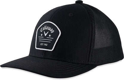 Callaway Golf 2022 Trucker Adjustable Hat Apparel & Accessories > Clothing Accessories > Hats Callaway Black One Size 
