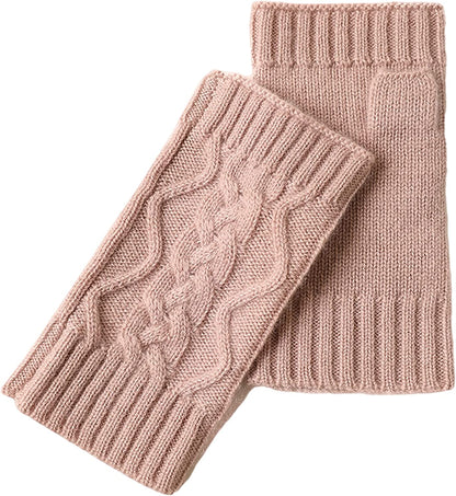 Pure Cashmere Mitten Gloves for Women in a Gift Box Apparel & Accessories > Clothing Accessories > Gloves & Mittens NUOHEMULE   