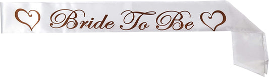 Beistle 60540 Bride to Be Satin Sash, 33" X 4" Apparel & Accessories > Clothing Accessories > Sashes Beistle   