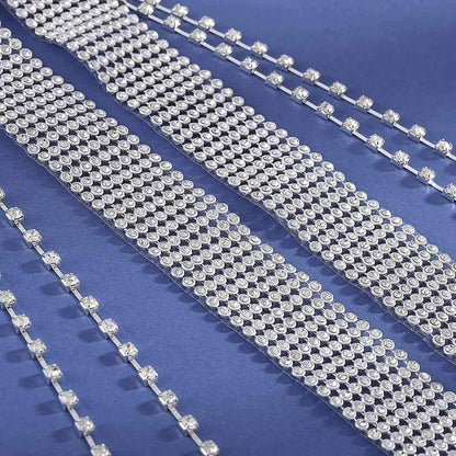 Jeweky Crystal Belly Crystal Waist Chain Silver Body Chains Summer Beach Nightclub Rave Body Accessories Jewelry for Women and Girls Apparel & Accessories > Jewelry > Body Jewelry Artist Unknown   