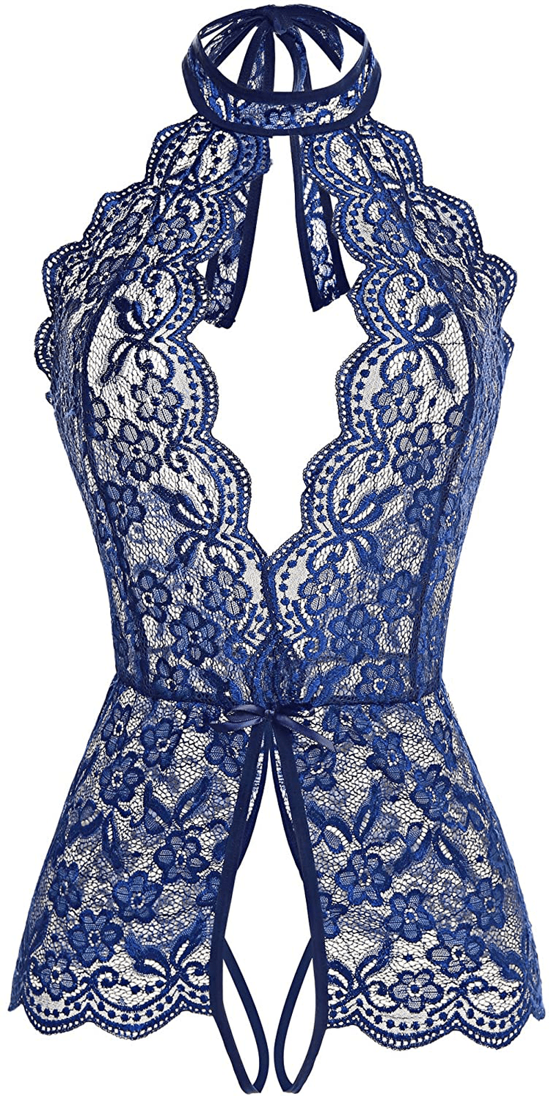 Ababoon Women One Piece Lingerie Lace Sexy Baby Dolls Teddy Sleepwear Apparel & Accessories > Clothing > Underwear & Socks > Lingerie Kylie Max   