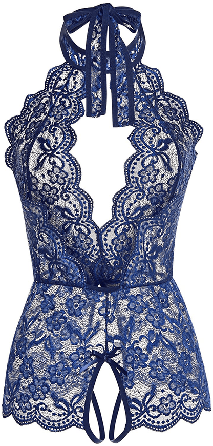 Ababoon Women One Piece Lingerie Lace Sexy Baby Dolls Teddy Sleepwear Apparel & Accessories > Clothing > Underwear & Socks > Lingerie Kylie Max   