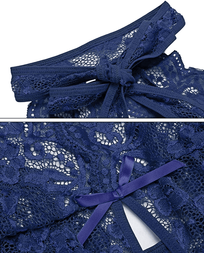 Ababoon Women One Piece Lingerie Lace Sexy Baby Dolls Teddy Sleepwear Apparel & Accessories > Clothing > Underwear & Socks > Lingerie Kylie Max   