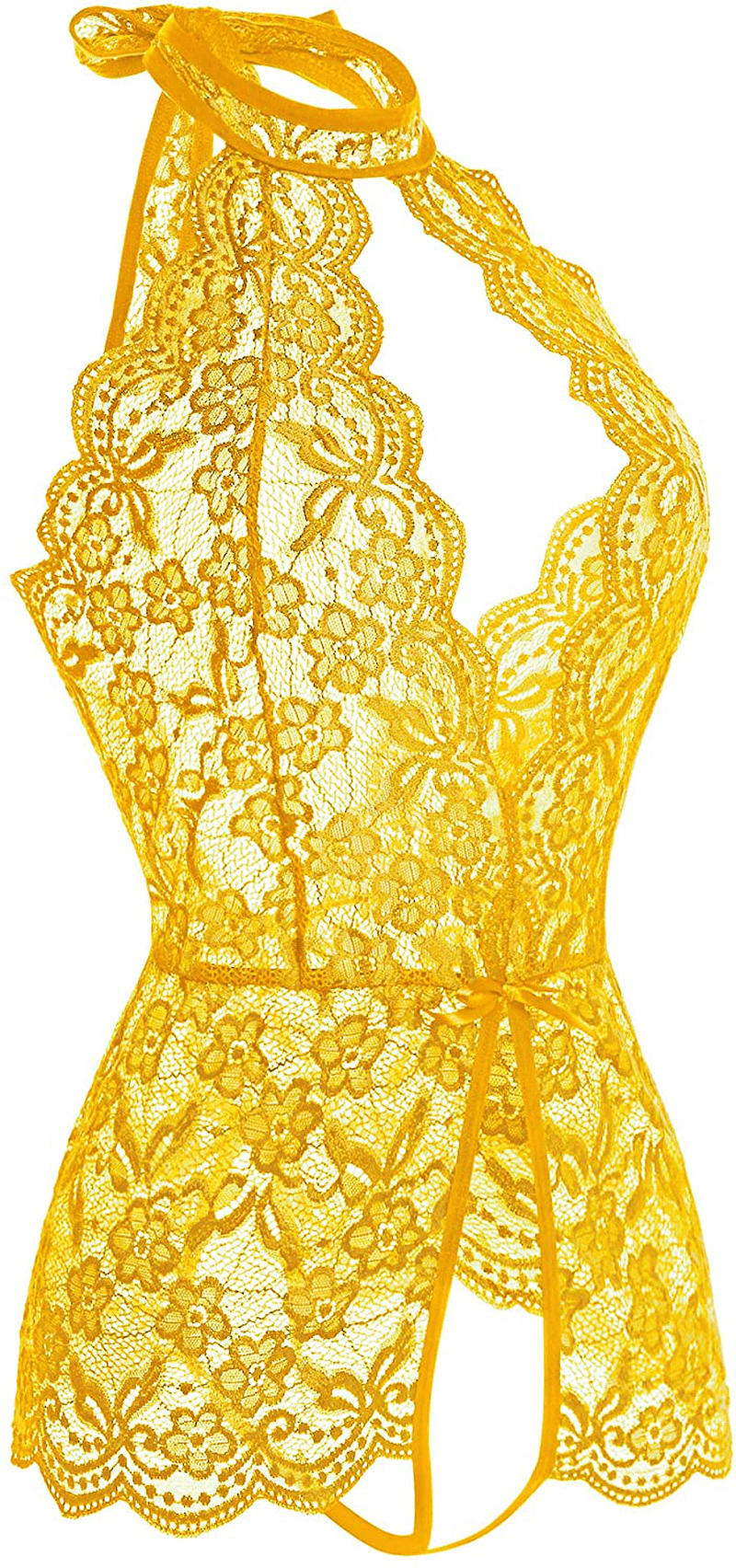Ababoon Women One Piece Lingerie Lace Sexy Baby Dolls Teddy Sleepwear Apparel & Accessories > Clothing > Underwear & Socks > Lingerie Kylie Max   