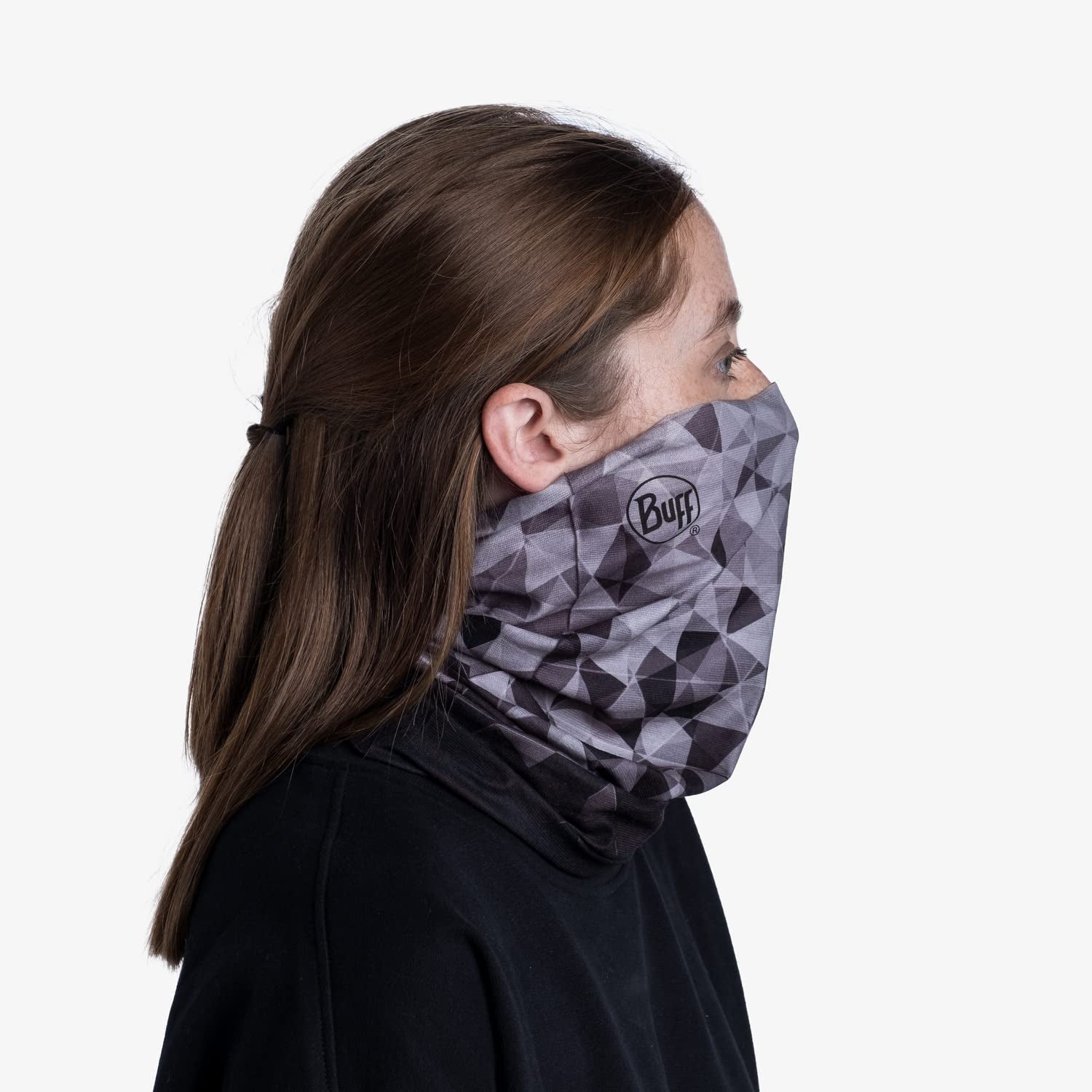 Buff Icarus Grey Multifunctional Bandana Women/Men - Made in Spain Apparel & Accessories > Clothing Accessories > Headwear BUFF   