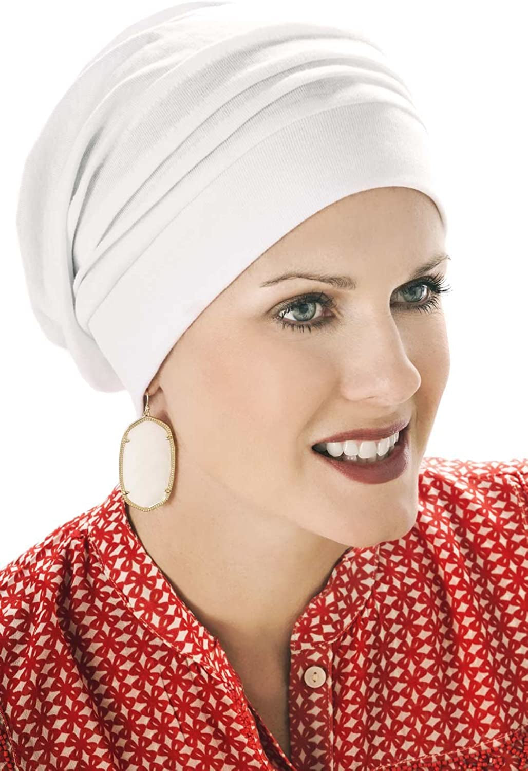 Headcovers Unlimited Slouchy Snood Hat - 100% Cotton Slouchy Beanie Hats for Women Apparel & Accessories > Clothing Accessories > Headwear Headcovers Unlimited   