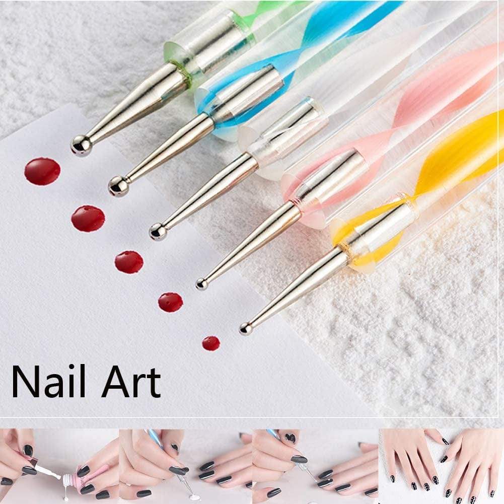 Abenkle 10Pcs Art Dotting Tools for Nail Art, Ball Tip Clay Tools Sculpting Pattern Tracing Stylus, Ball Embossing Stylu for Drawing,Painting Rocks Mandalas,Art Dot Tools Health & Beauty > Personal Care > Cosmetics > Cosmetic Tools > Nail Tools ABenkle   