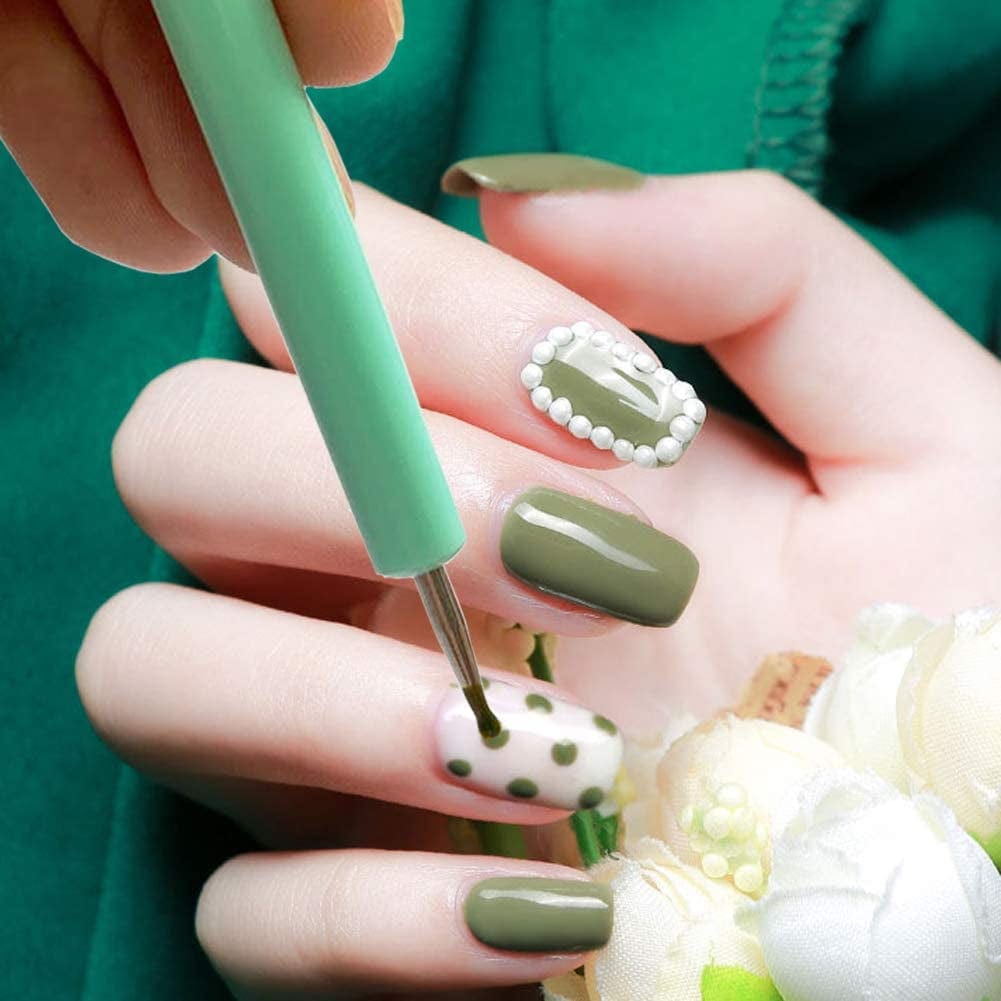 Abenkle 10Pcs Art Dotting Tools for Nail Art, Ball Tip Clay Tools Sculpting Pattern Tracing Stylus, Ball Embossing Stylu for Drawing,Painting Rocks Mandalas,Art Dot Tools Health & Beauty > Personal Care > Cosmetics > Cosmetic Tools > Nail Tools ABenkle   