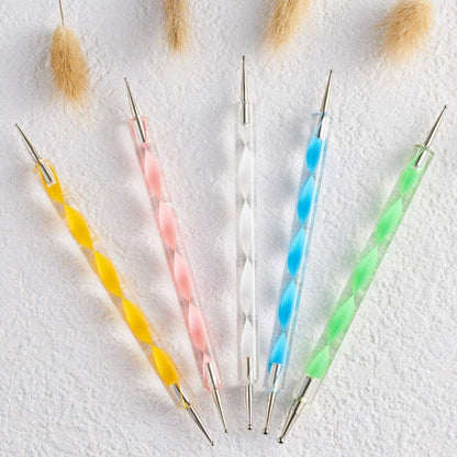 Abenkle 10Pcs Art Dotting Tools for Nail Art, Ball Tip Clay Tools Sculpting Pattern Tracing Stylus, Ball Embossing Stylu for Drawing,Painting Rocks Mandalas,Art Dot Tools Health & Beauty > Personal Care > Cosmetics > Cosmetic Tools > Nail Tools ABenkle   