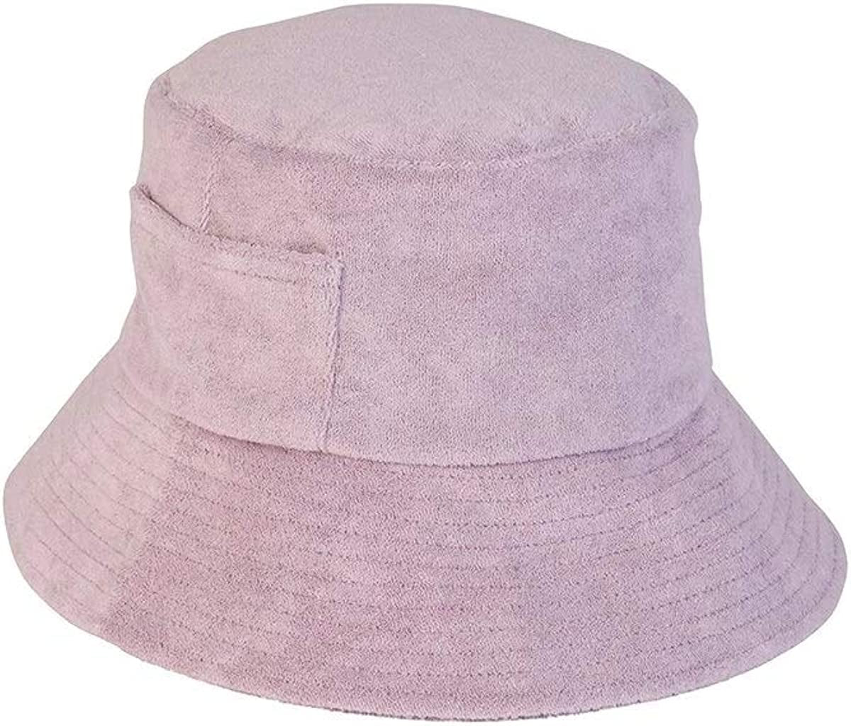 Lack of Color Women'S Wave Terrycloth Bucket Hat Apparel & Accessories > Clothing Accessories > Hats Lack of Color Lavender Terry Medium-Large 