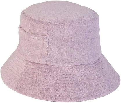 Lack of Color Women'S Wave Terrycloth Bucket Hat Apparel & Accessories > Clothing Accessories > Hats Lack of Color Lavender Terry Medium-Large 