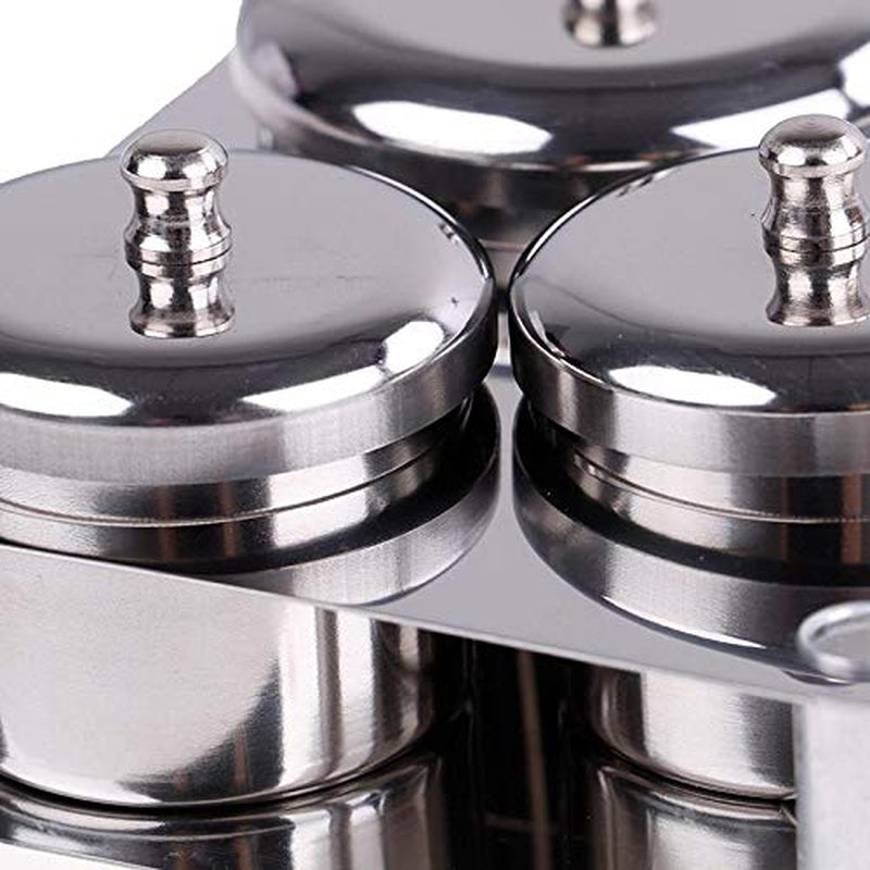 PIAOPIAONIU 3 Pieces Nail Art Equipment Cup Bowls Stainless Steel Acrylic Liquid Powder Cup Stainless Steel Nail Powder Holder Container with Lids for Nail Art Tools Health & Beauty > Personal Care > Cosmetics > Cosmetic Tools > Nail Tools PIAOPIAONIU   