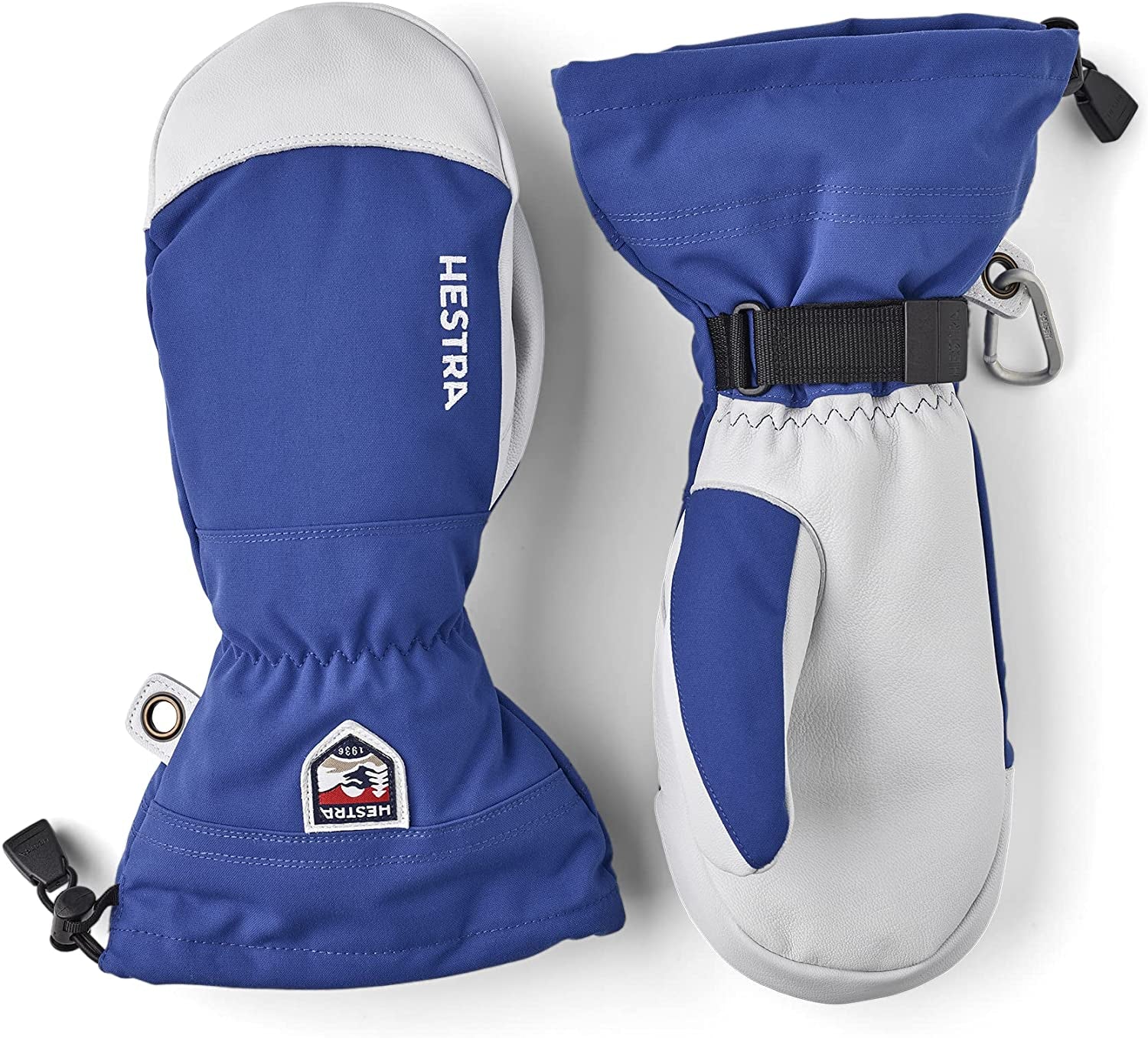 Hestra Army Leather Heli Ski Glove - Classic Snow Mitten for Skiing, Snowboarding and Mountaineering Apparel & Accessories > Clothing Accessories > Gloves & Mittens Hestra Royal Blue 8 