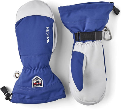 Hestra Army Leather Heli Ski Glove - Classic Snow Mitten for Skiing, Snowboarding and Mountaineering Apparel & Accessories > Clothing Accessories > Gloves & Mittens Hestra Royal Blue 8 