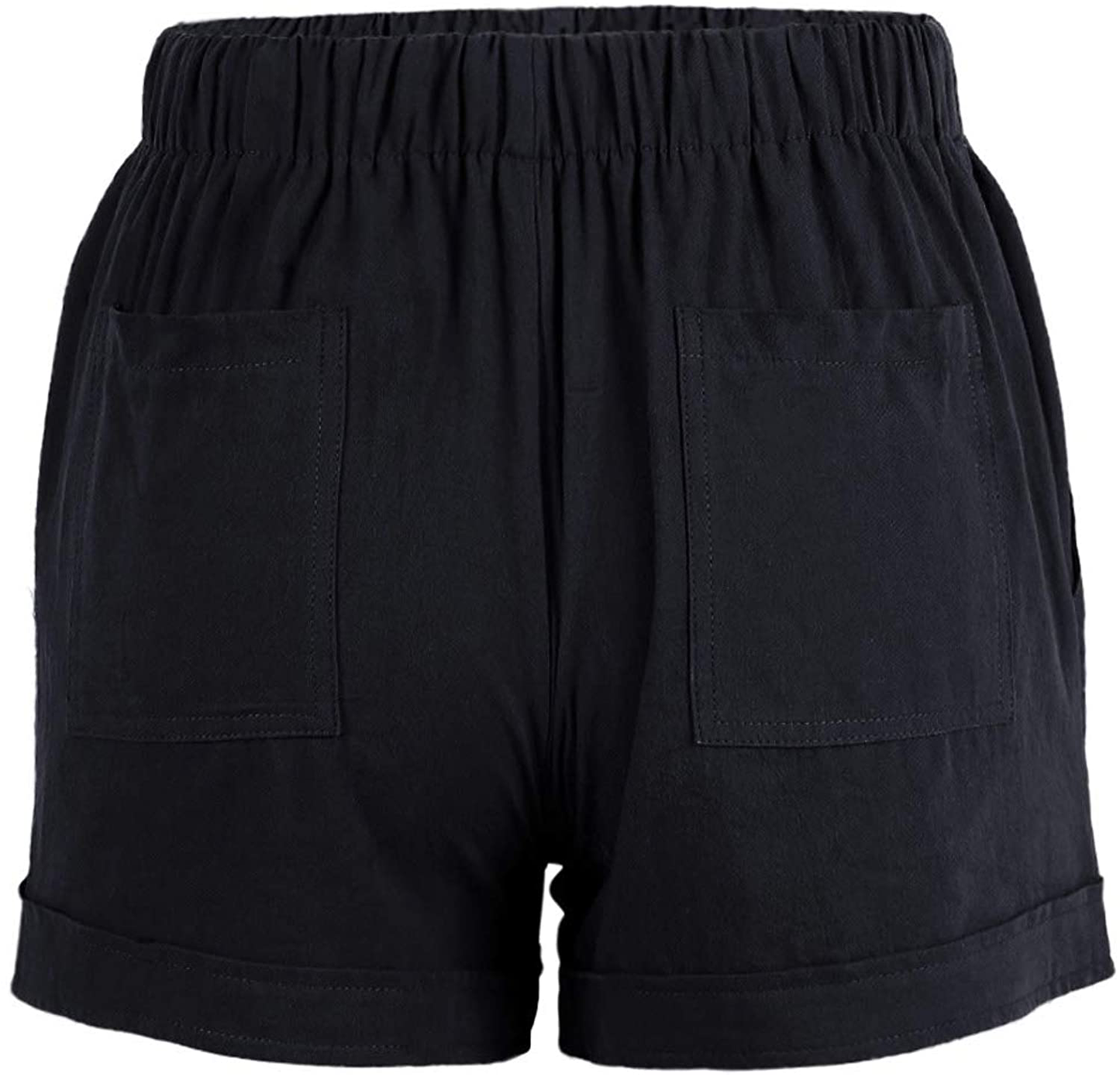 Acelitt Women Comfy Drawstring Casual Elastic Waist Pocketed Shorts,S-3Xl Apparel & Accessories > Clothing > Shorts Kylie Max   