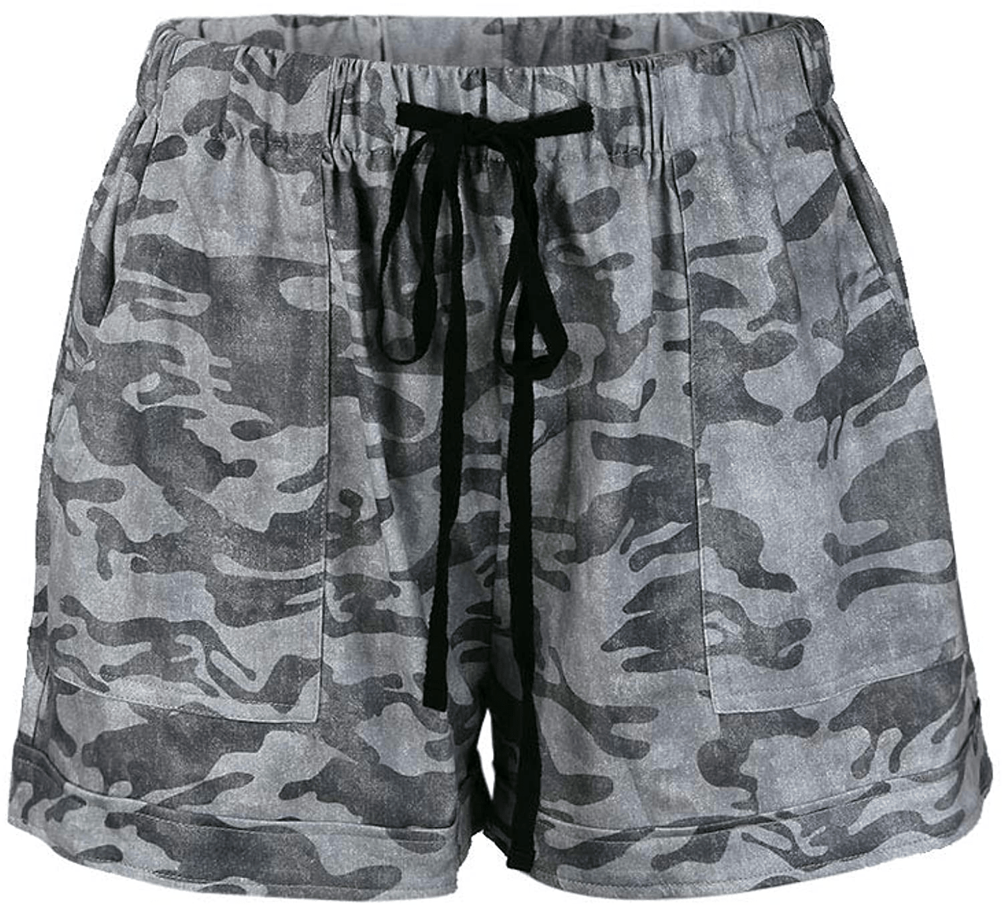 Acelitt Women Comfy Drawstring Casual Elastic Waist Pocketed Shorts,S-3Xl Apparel & Accessories > Clothing > Shorts Kylie Max   