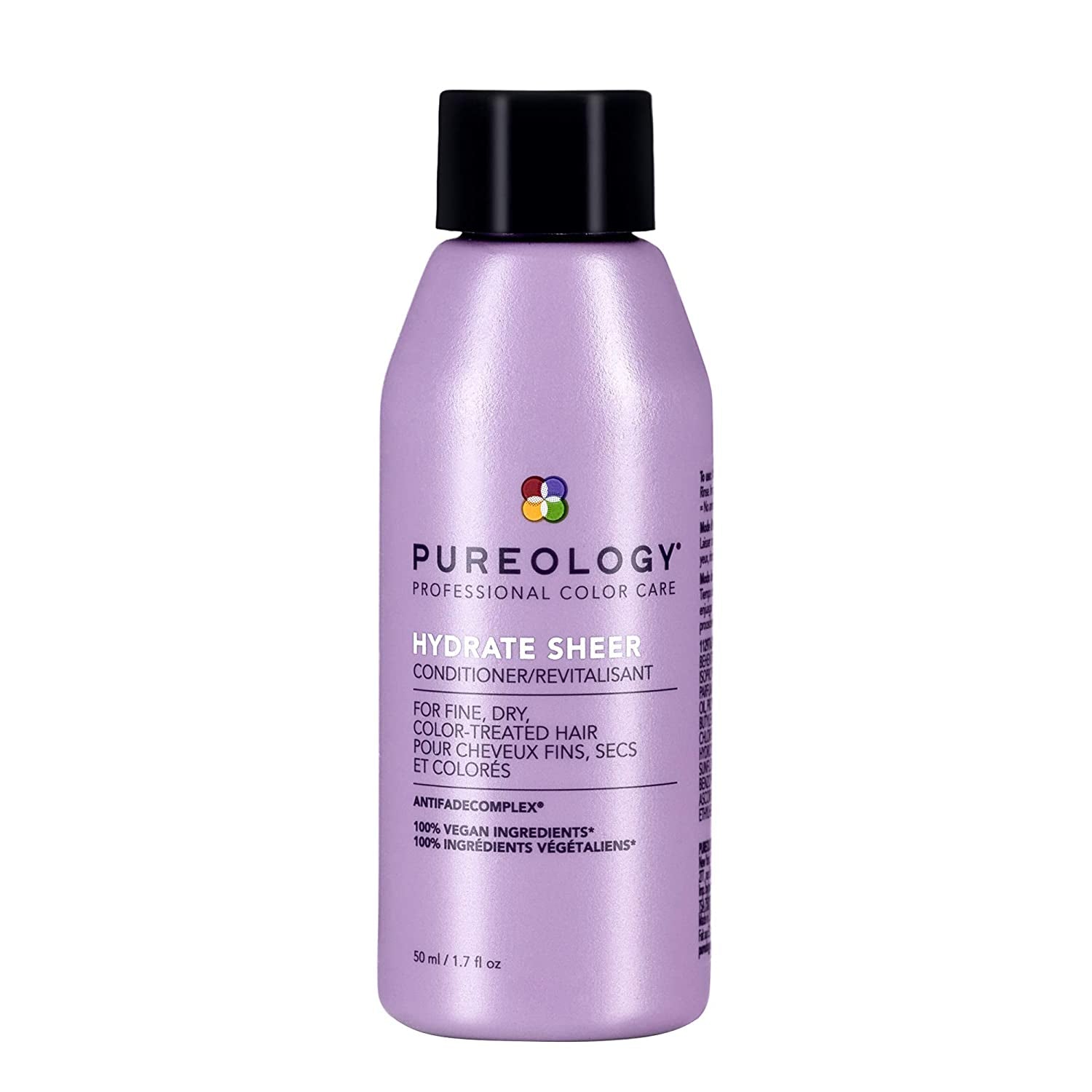 Pureology Hydrate Sheer Nourishing Conditioner | for Fine, Dry Color Treated Hair | Sulfate-Free | Vegan Health & Beauty > Personal Care > Hair Care Pureology 1.7 Fl Oz (Pack of 1)  