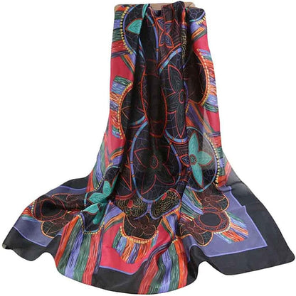 Acotavie Scarfs for Women Fashion Scarves Long Satin Silk Feeling Scarf Lightweight Sunscreen Shawls Apparel & Accessories > Clothing Accessories > Scarves & Shawls Acotavie   