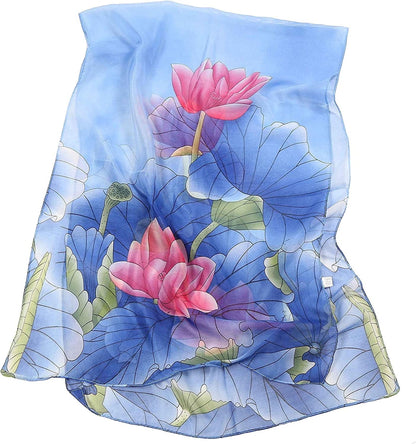 Acotavie Women'S Chiffon Scarf Lightweight Fashion Sheer Scarfs Shawl Wrap Scarves Apparel & Accessories > Clothing Accessories > Scarves & Shawls AliceLife   
