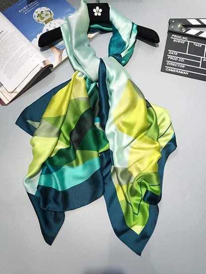 Acotavie Women'S Scarf Fashion Pattern Long Lightweight Sunscreen Shawls Scarves Apparel & Accessories > Clothing Accessories > Scarves & Shawls AliceLife   