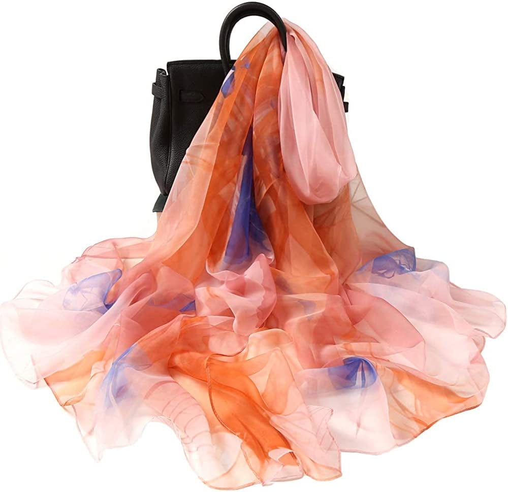 Acotavie Women'S Scarf Fashion Pattern Long Lightweight Sunscreen Shawls Scarves Apparel & Accessories > Clothing Accessories > Scarves & Shawls AliceLife Yt4  